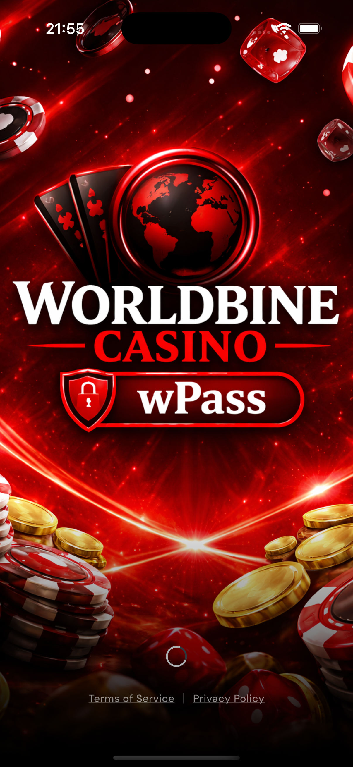 wPass App Screen 2
